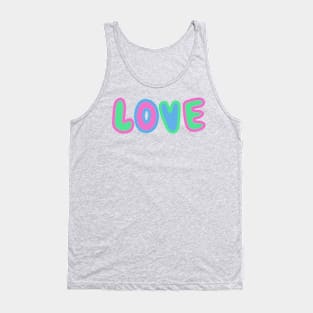 polysexual love Tank Top